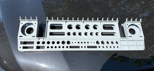 Plastic tool organizer rack - plastic,