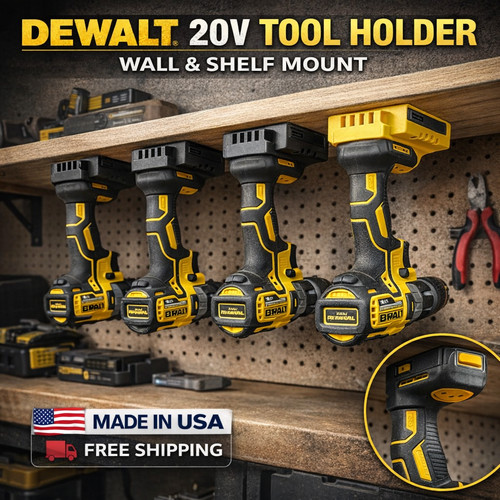 Dewalt 20v tool holder wall - 20v,