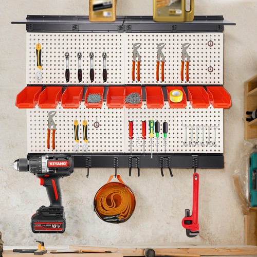 Garage storage wall organizer - garage,