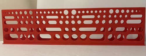 Woodriver red tool rack wall - tool,