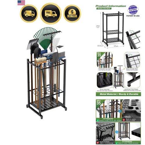 Garden tool organizer - garden, organizer,